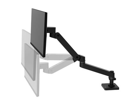 Ergotron LX Pro Series monitor mounting kit up to 34 inch Desk Black