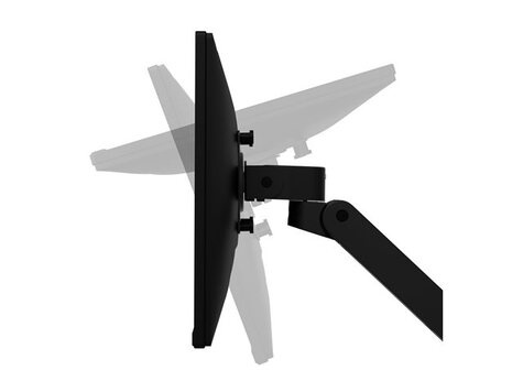 Ergotron LX Pro Series monitor mounting kit up to 34 inch Desk Black
