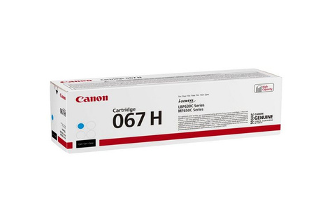 Canon 067 H - High Capacity - cyan - original - toner cartridge