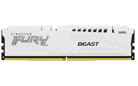 Kingston Fury Beast 2x32GB - DDR5 - 6000MT/s - CL30 - DIMM - 288-pin - White