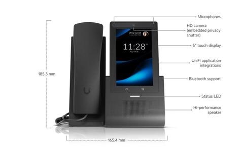 Ubiquiti UniFi G3 Touch Pro - VoIP phone - with digital camera (tweedekans)