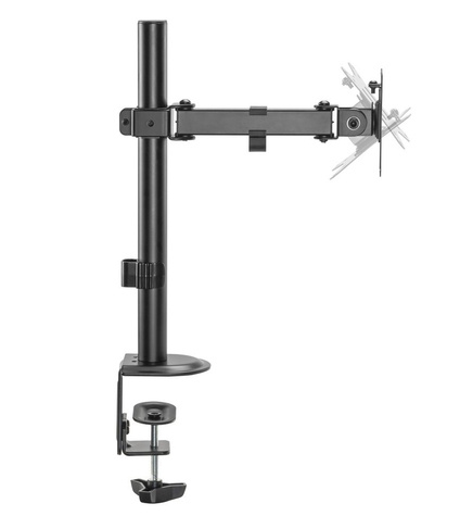 EQUIP 17 inch - 32 inch Articulating Desk Mount Monitor Bracket