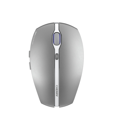 Cherry GENTIX BT - Mouse - Wireless - Frosted Silver