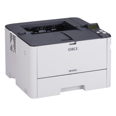 OKI B433dn - Laser Printer - A4 - 40 ppm - 1200 x 1200 - White
