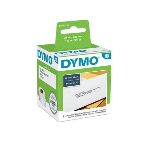 DYMO DYMO LW - Standaardadreslabels - 28 x 89 mm - S0722370