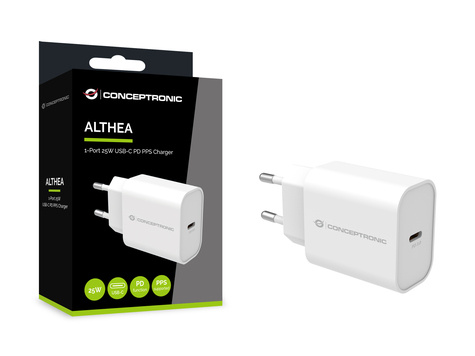 CONCEPTRONIC 1-Port 25W PPS USB-C PD Charger