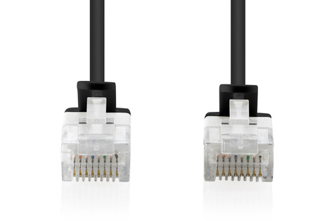 DIGITUS Patchkabel CAT 6 U-UTP Slim 5m Zwart