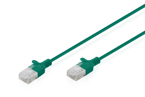 DIGITUS Patchkabel CAT 6 U-UTP Slim 5m Groen