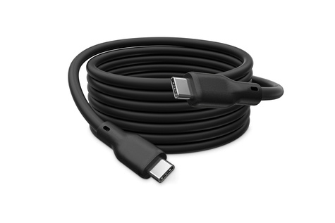DIGITUS USB 4.0 aansluitkabel type C-C siliconen st/st 1,5 zwart