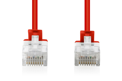 DIGITUS Patchkabel CAT 6 U-UTP Slim 1m Grijs