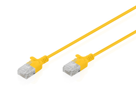 DIGITUS DIGITUS Patchkabel CAT 6 U-UTP Slim 1,5m Geel