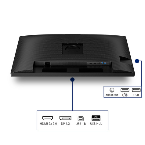 Philips 32B2N3500 - 3000 Series - 32" LED-monitor - QHD