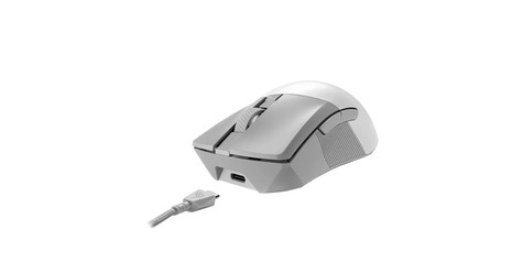 Asus ROG Gladius III Wireless Aimpoint White muis Gamen Rechtshandig RF Wireless + Bluetooth + USB Type-A Optisch 36000 DPI