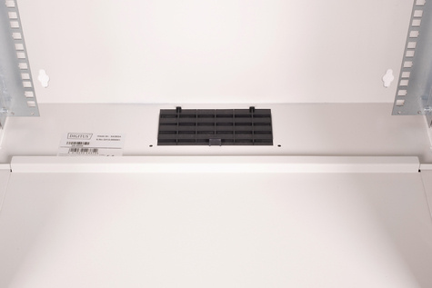 DIGITUS 19" 12U wandbehuizing, SOHO Pro 595 x 540 x 400 mm, ongemonteerd, grijs