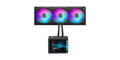 Asus ROG Ryuo IV SLC 360 ARGB Processor Alles-in-één vloeistofkoeler 12 cm Zwart