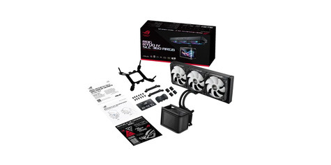 Asus ROG Ryuo IV SLC 360 ARGB Processor Alles-in-één vloeistofkoeler 12 cm Zwart