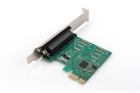 DIGITUS Parallelle I/O, 1-poorts, PCIexpress-invoegkaart 1-poorts, incl. laag profiel, chipset:AX99100