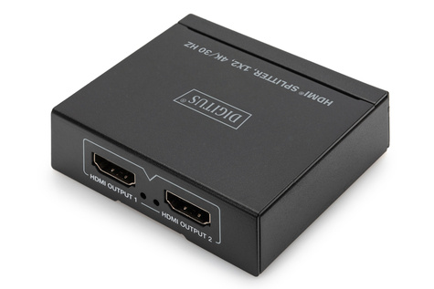 DIGITUS 4K HDMI-splitter, 1x2 4K/30Hz, zwart