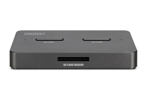 DIGITUS Dual Bay Nvme+SATA 2 in 1 SSD docking station 2 bays SATA/NVME 2 in 1 dockingstation