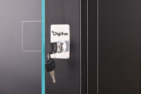 DIGITUS 7U wandbehuizing, Dynamic-N 600 x 450 mm, ongemonteerd, zwart