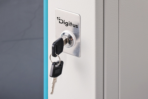 DIGITUS 9U wandbehuizing, Dynamic-N 600 x 600 mm, ongemonteerd, grijs