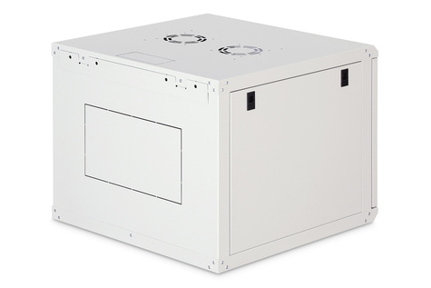 DIGITUS 9U wandbehuizing, Dynamic-N 600 x 600 mm, ongemonteerd, grijs
