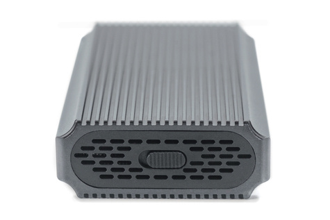 DIGITUS USB-behuizing voor harde schijf, extern, NVMe 40 Gbps, USB 4.0, aluminium, gereedschap
