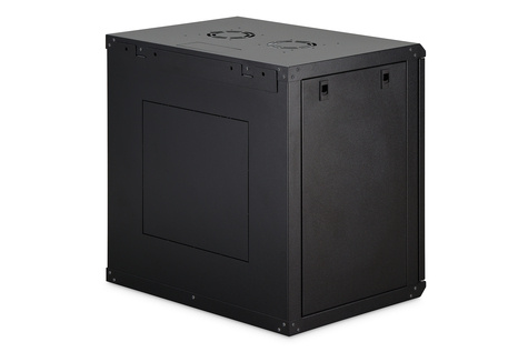 DIGITUS 12U wandbehuizing, Dynamic-N 600 x 450 mm, ongemonteerd, zwart