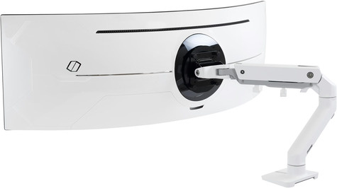 Ergotron Ergotron HX Series Desk Monitor Arm - Pivot - Max 19Kg - up to 49inch -  white