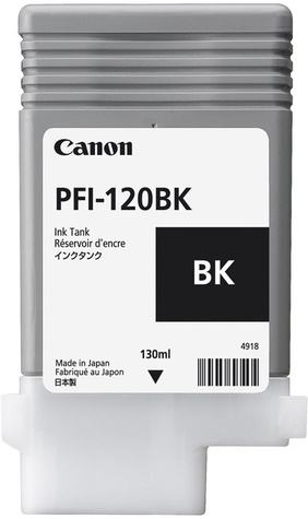 Canon PFI-120 BK - sort - original - b
