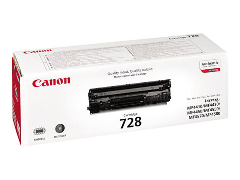 Canon CRG-728 toner black for ImageCLASS MF4750; i-SENSYS