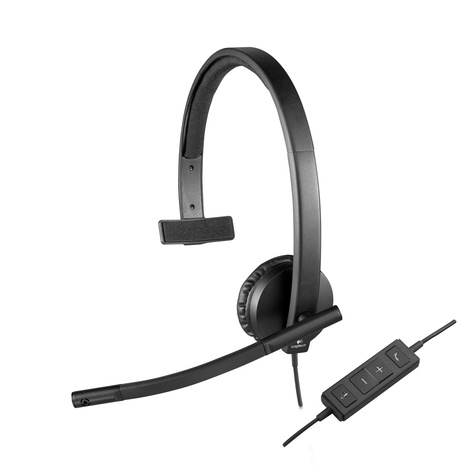 Logitech Logitech On-Ear Mono Headset H570e USB
