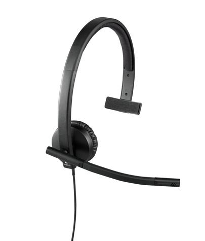 Logitech On-Ear Mono Headset H570e USB