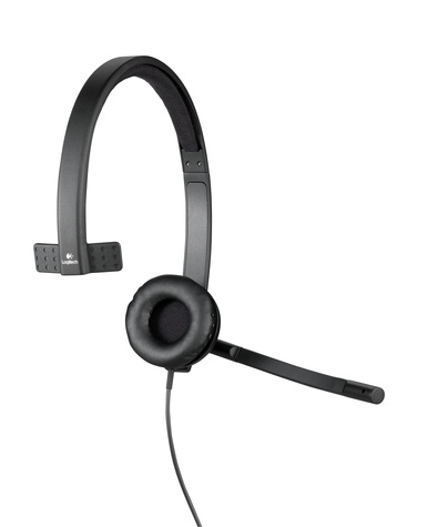 Logitech On-Ear Mono Headset H570e USB