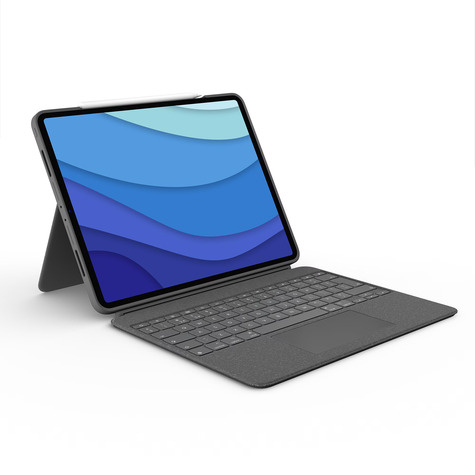 Logitech COMBO TOUCH - GREY - UK - INTNL