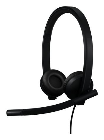 Logitech Stereo Headset H570e USB-A zwart (Teams Versie]