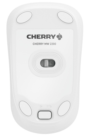 Cherry MW 2200 - Mouse - Wireless - White