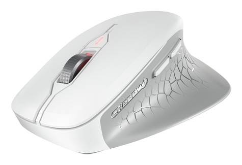 Cherry Cherry STREAM COMFORT - Mouse - Wireless - White