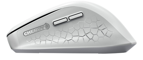 Cherry STREAM COMFORT - Mouse - Wireless - White