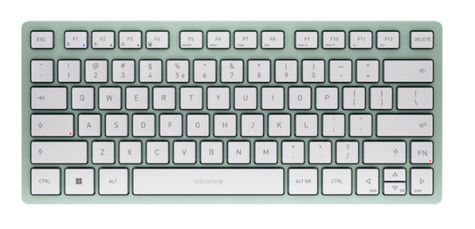 Cherry Cherry KW 7100 MINI BT - Keyboard - Wireless Bluetooth - Agave Green
