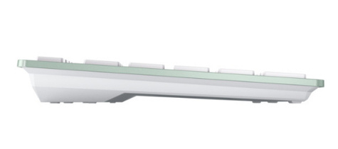 Cherry KW 7100 MINI BT - Keyboard - Wireless Bluetooth - Agave Green