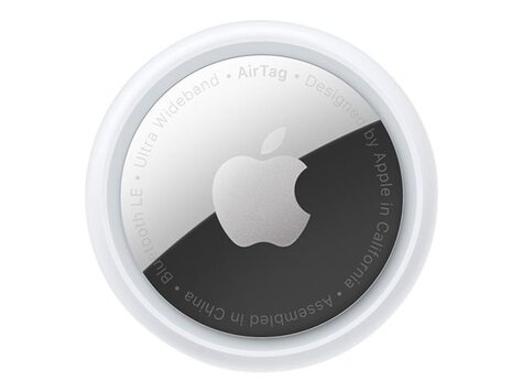 Apple AirTag - Antiverliestag Bluetooth voor mobiele telefoon, tablet (pak van 4) - voor iPhone/iPad/iPod