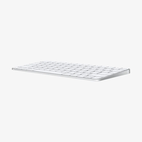 Apple Magic Keyboard with Touch ID and Numeric Keypad for Mac models with Apple silicon - Dutch - White Keys qwerty