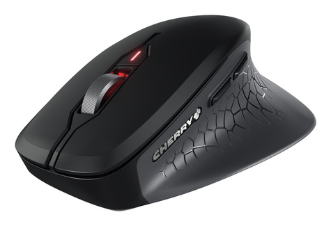 Cherry STREAM COMFORT - Mouse - Wireless - Black