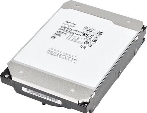 Toshiba 8.9cm (3.5") 22TB SATA3 Enterprise Capacity 7200 512 intern