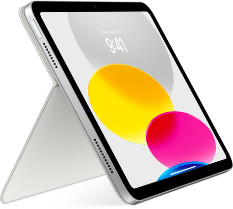 Apple Magic Keyboard Folio - Toetsenbord en foliobehuizing - met trackpad - Apple Smart connector - QWERTY - Nederlands - voor iPad Wi-Fi (10de generatie)