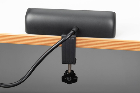 DIGITUS 3-weg bureaucontactdoos, zwart 3x stopcontact, 2x USB-A, 1xUSB-C, 3680W, 12W, 30W, 1,5m