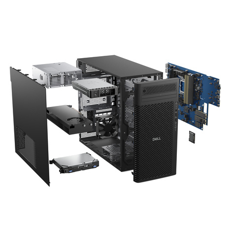 DELL Pro Max Tower T2 FCT2250|1500W|TPM|U9-285|32GB|1TB SSD|Integrated|vPro|W11 Pro|3Y Basic Onsite