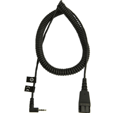 Jabra QD-2,5mm jack (curl)