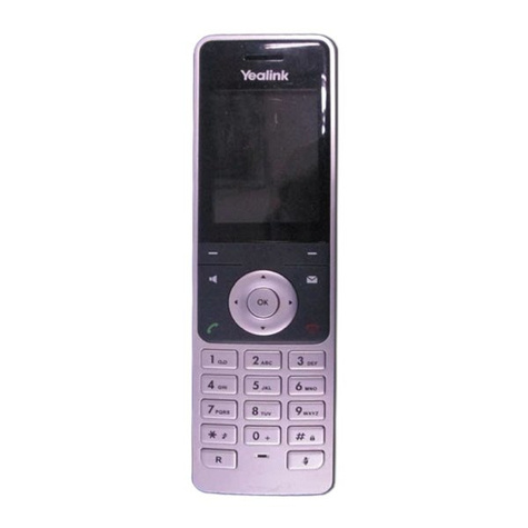 Yealink W56H handset, incl. voedingsadapter